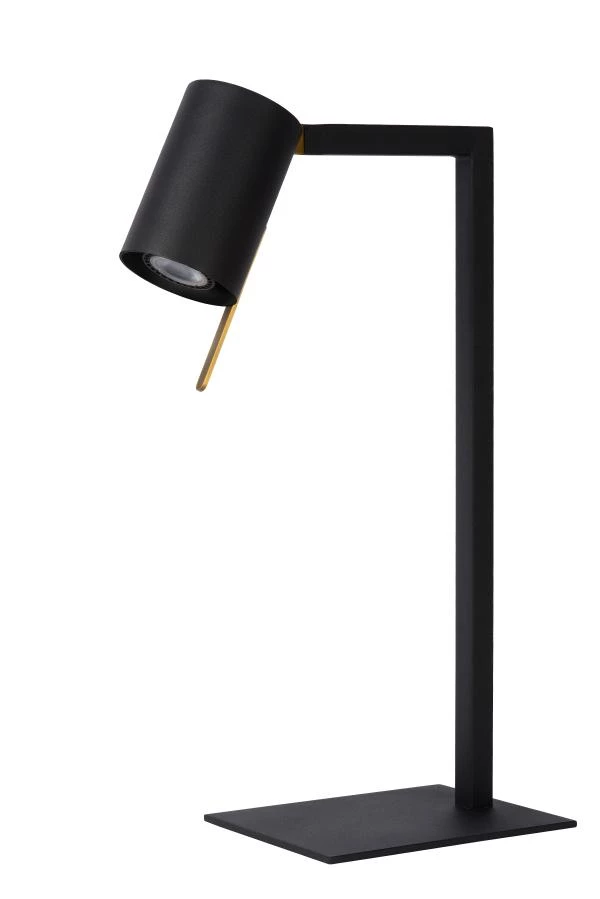 Lucide LESLEY - Lampe de bureau - 1xGU10 - Noir - UIT